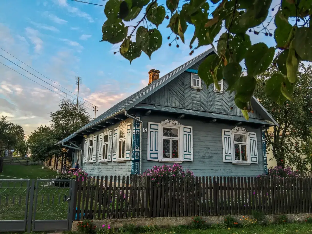 Kraina Otwartych Okiennic krajobrazy wiejskie